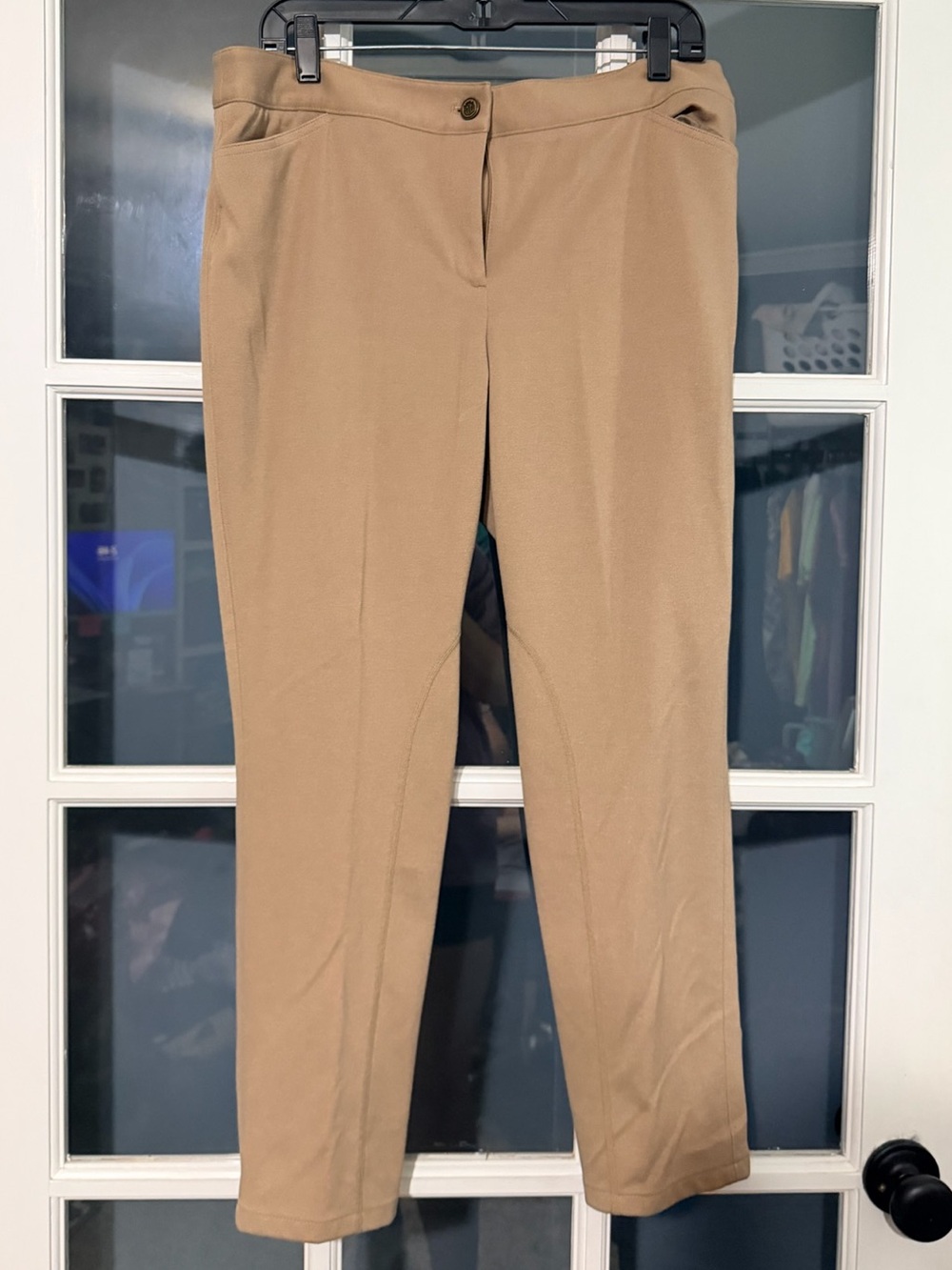 Talbots Camel Straight-Leg Pants